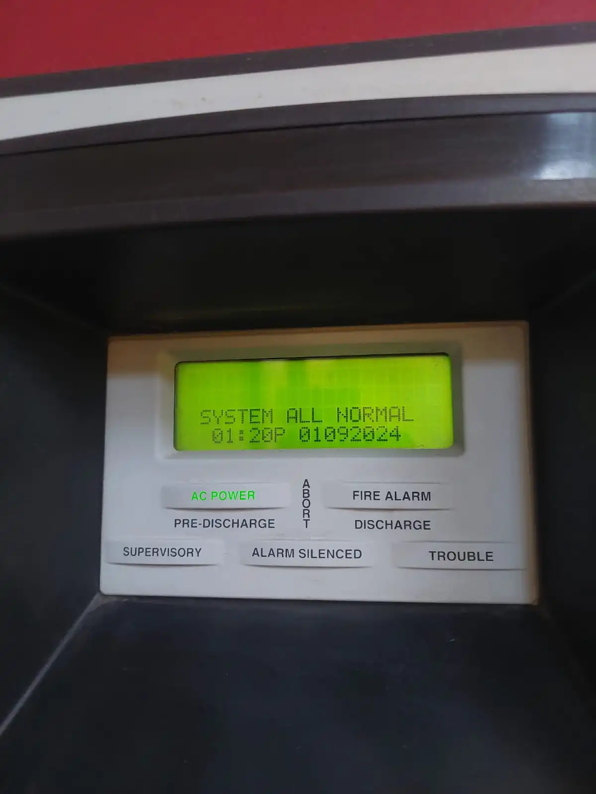 fire alarm maintenance